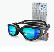 ZIONOR Swim Goggles, Upgraded G1 Polarized Swimming Goggles Anti-Fog for Adult Men Women
