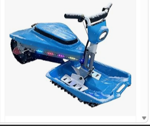 Electric Snowmobile for Adults with Led Lights