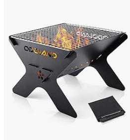 Odoland Camping Campfire Grill