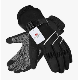 Waterproof & Windproof -30°F Winter Gloves for Men/Women, 3M Thinsulate Thermal Gloves